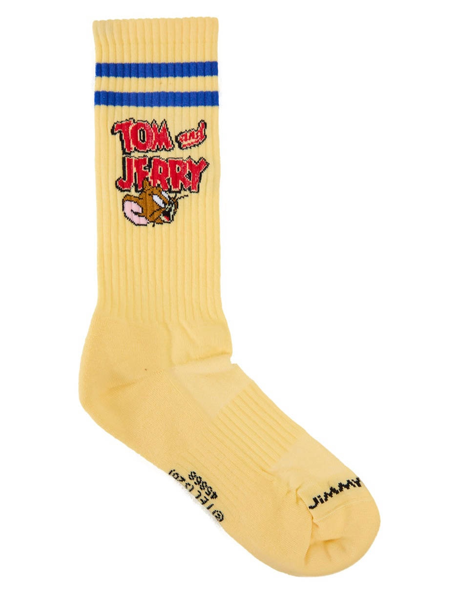 Calcetín Tom y Jerry de algodón para hombre