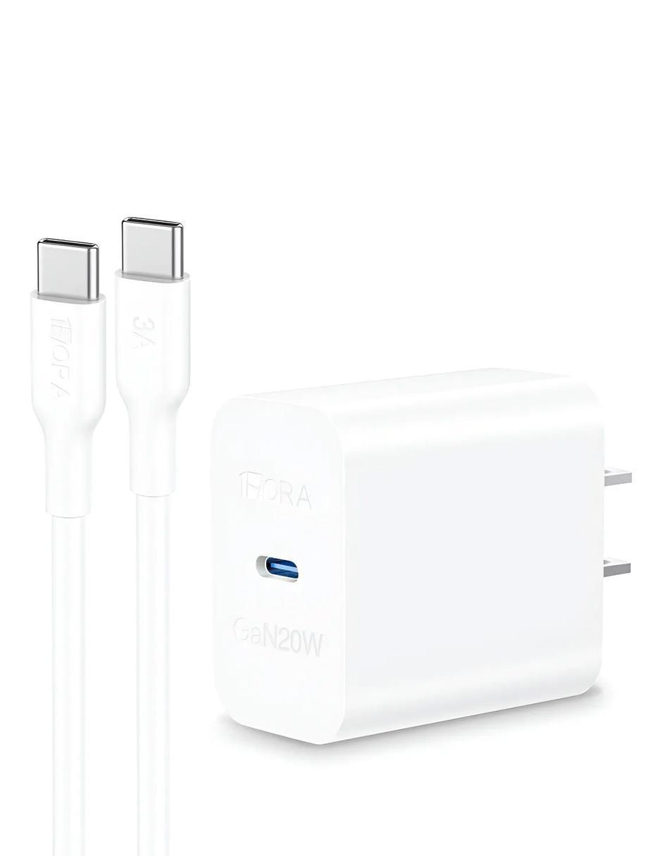 Cargador pared 1Hora de 20 W USB GAR153