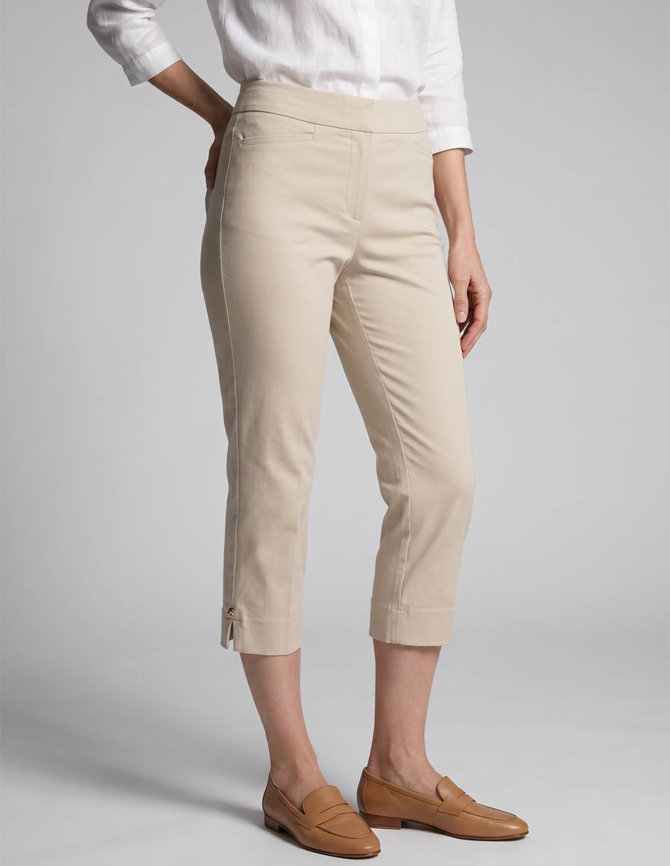 Pantalón capri Chico's slim para mujer