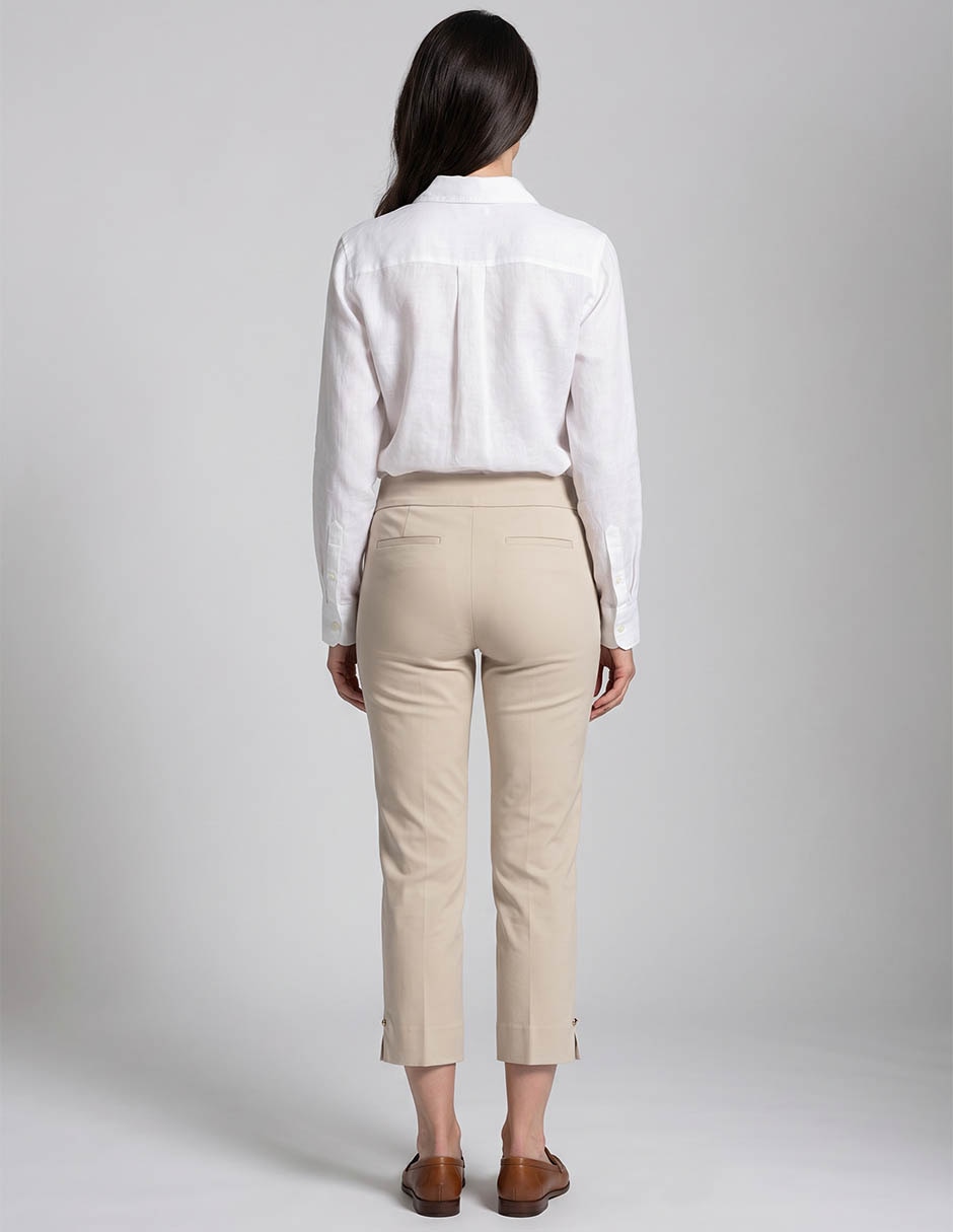 Pantalón capri Chico's slim para mujer 2