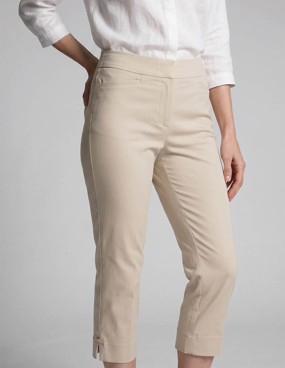 Pantalón capri Chico's slim para mujer 3