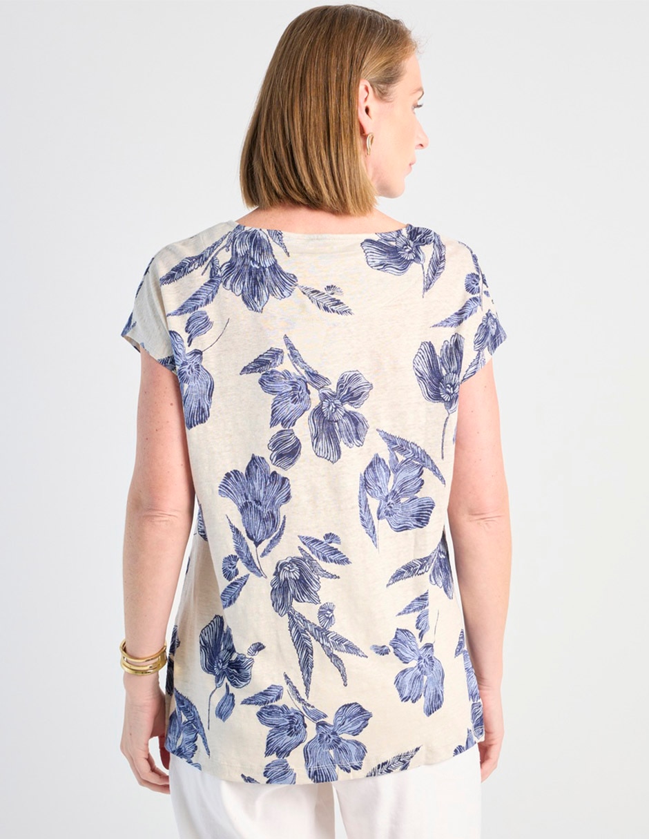 Blusa manga corta para mujer 2