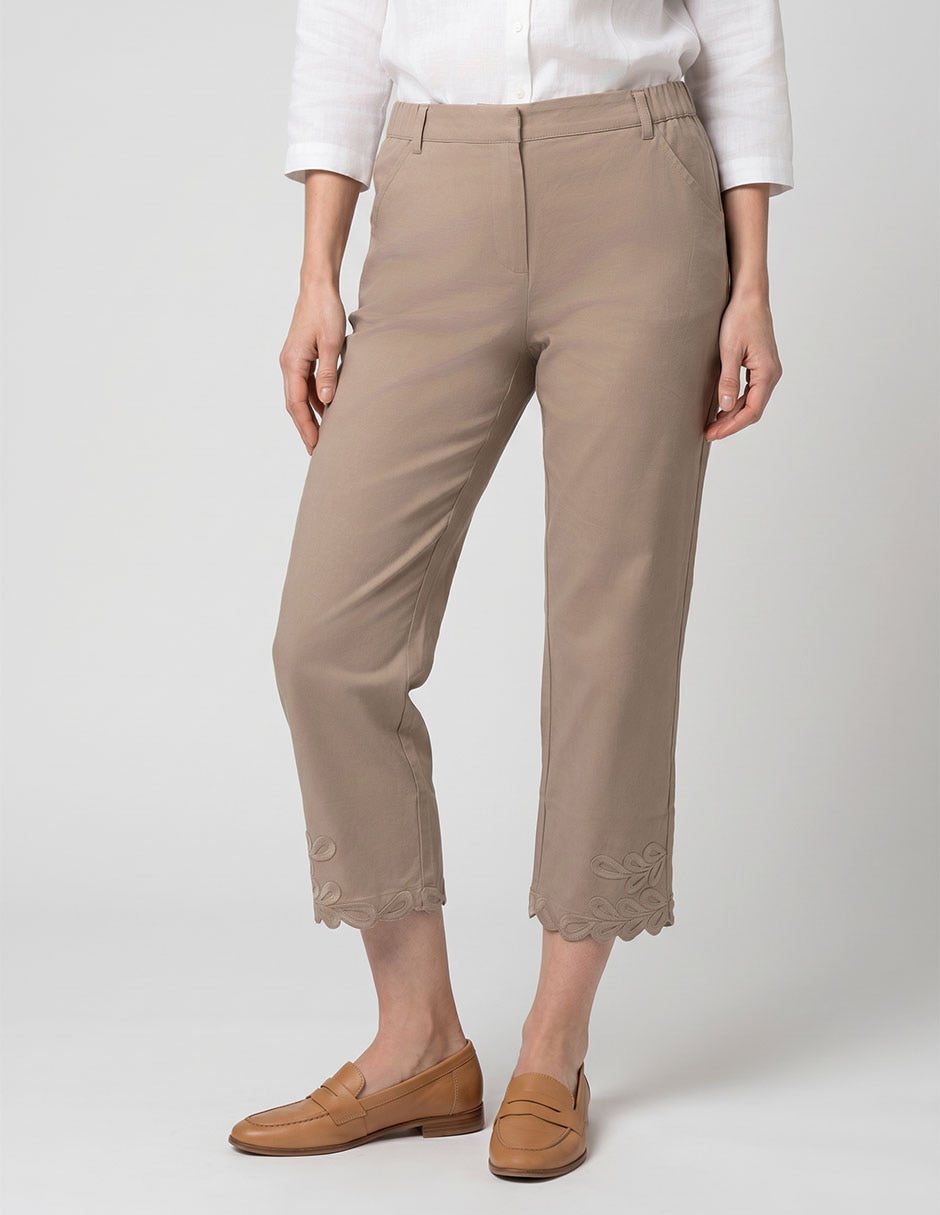 Pantalón relaxed regular para mujer