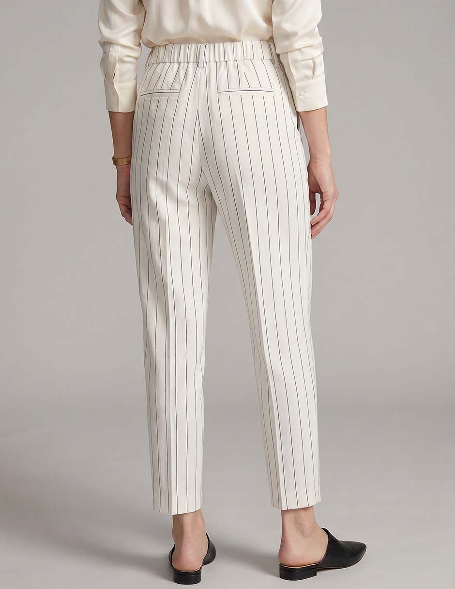 Pantalón capri recto para mujer 2