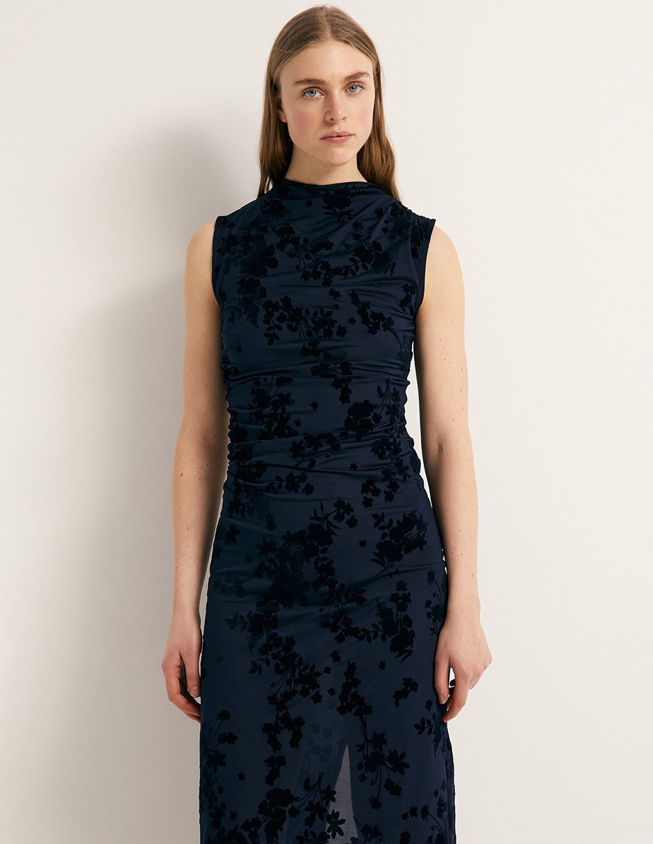 Vestido cropped casual para mujer 4