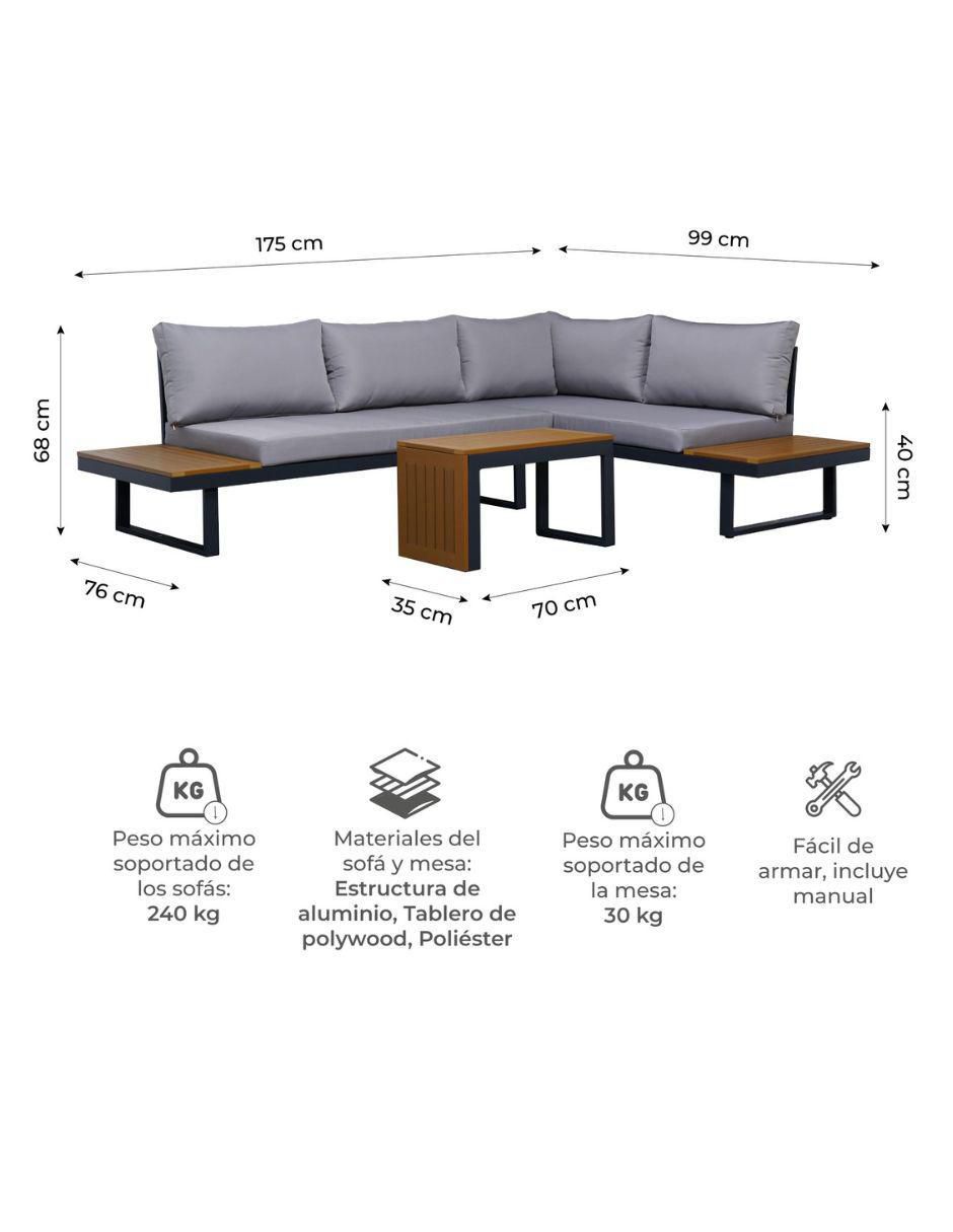 Set sala exterior Relan