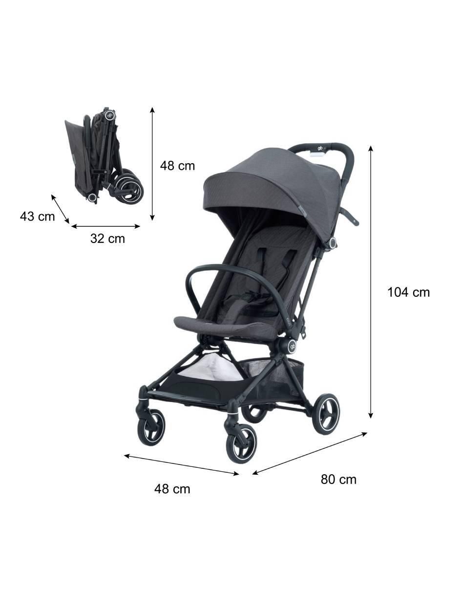 Carriola ultracompacta Fyn Plus Carbon Fiber plegable 10