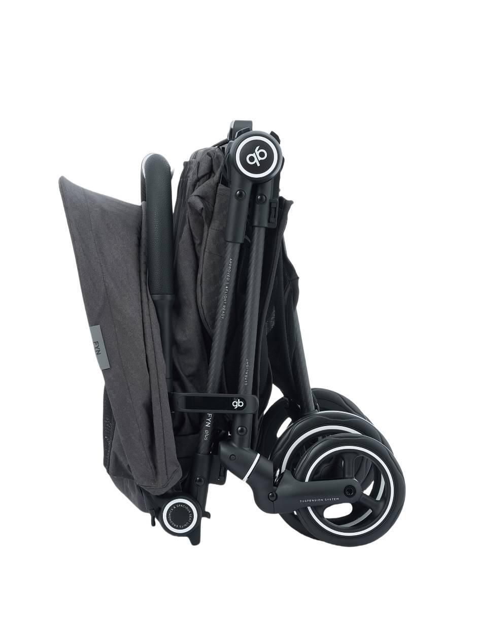 Carriola ultracompacta Fyn Plus Carbon Fiber plegable 6