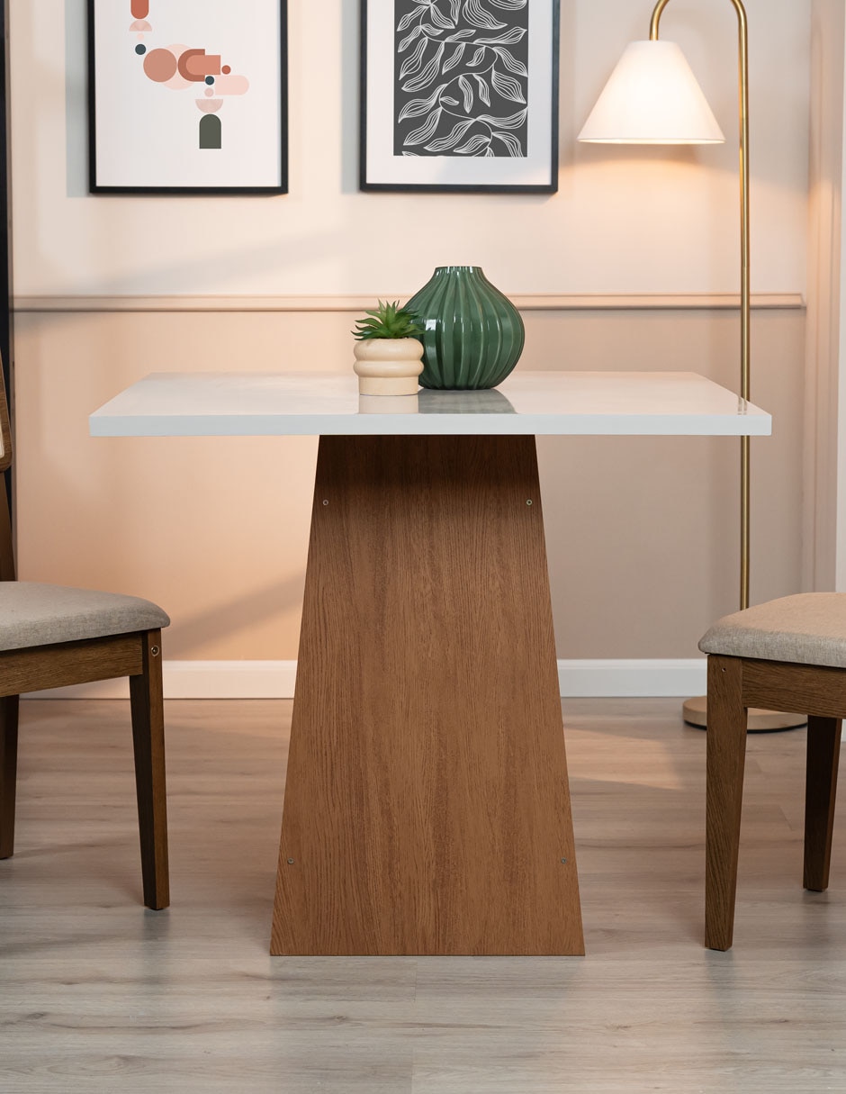Mesa de comedor armable de madera Mesa de comedor armable de madera