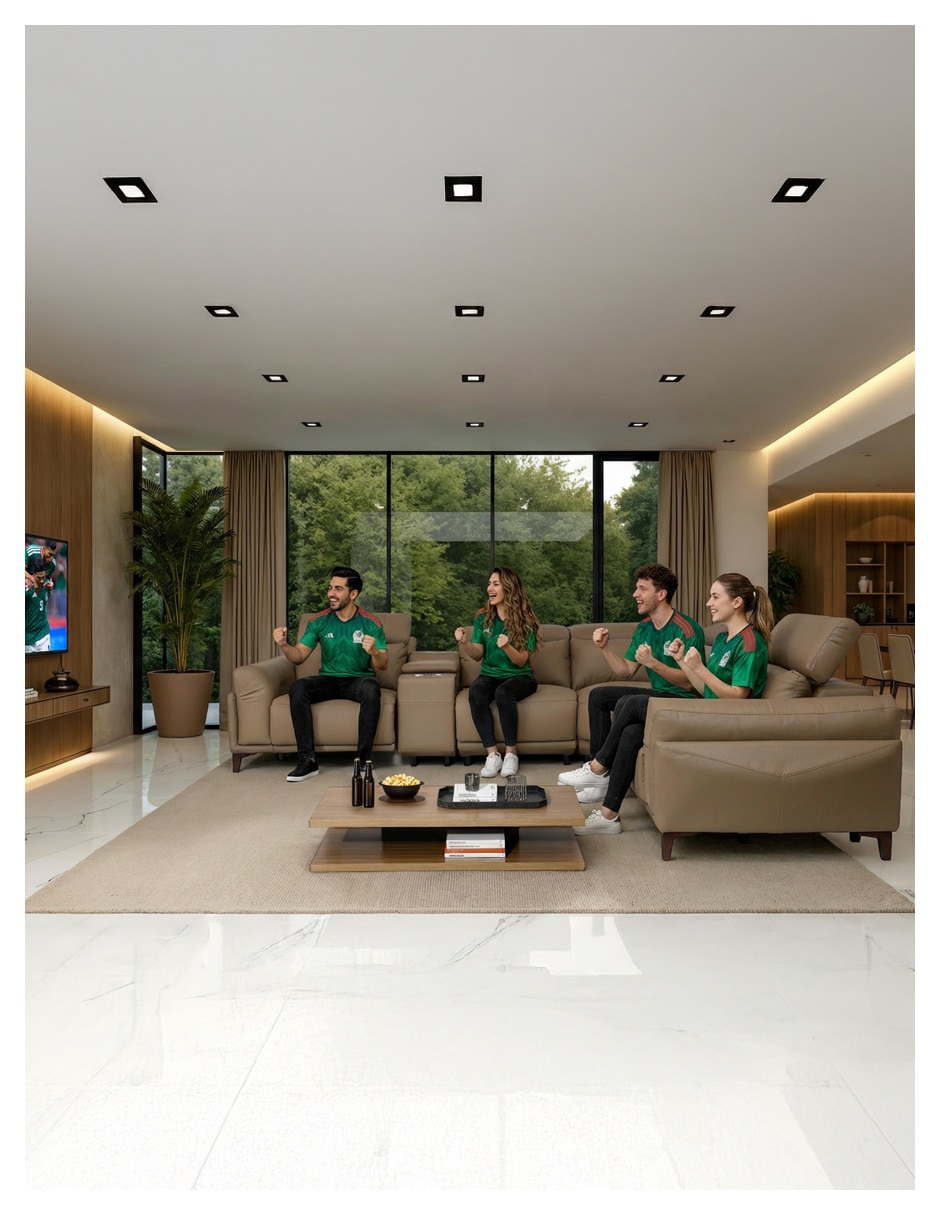 Sala modular sapri de piel y vinil 10