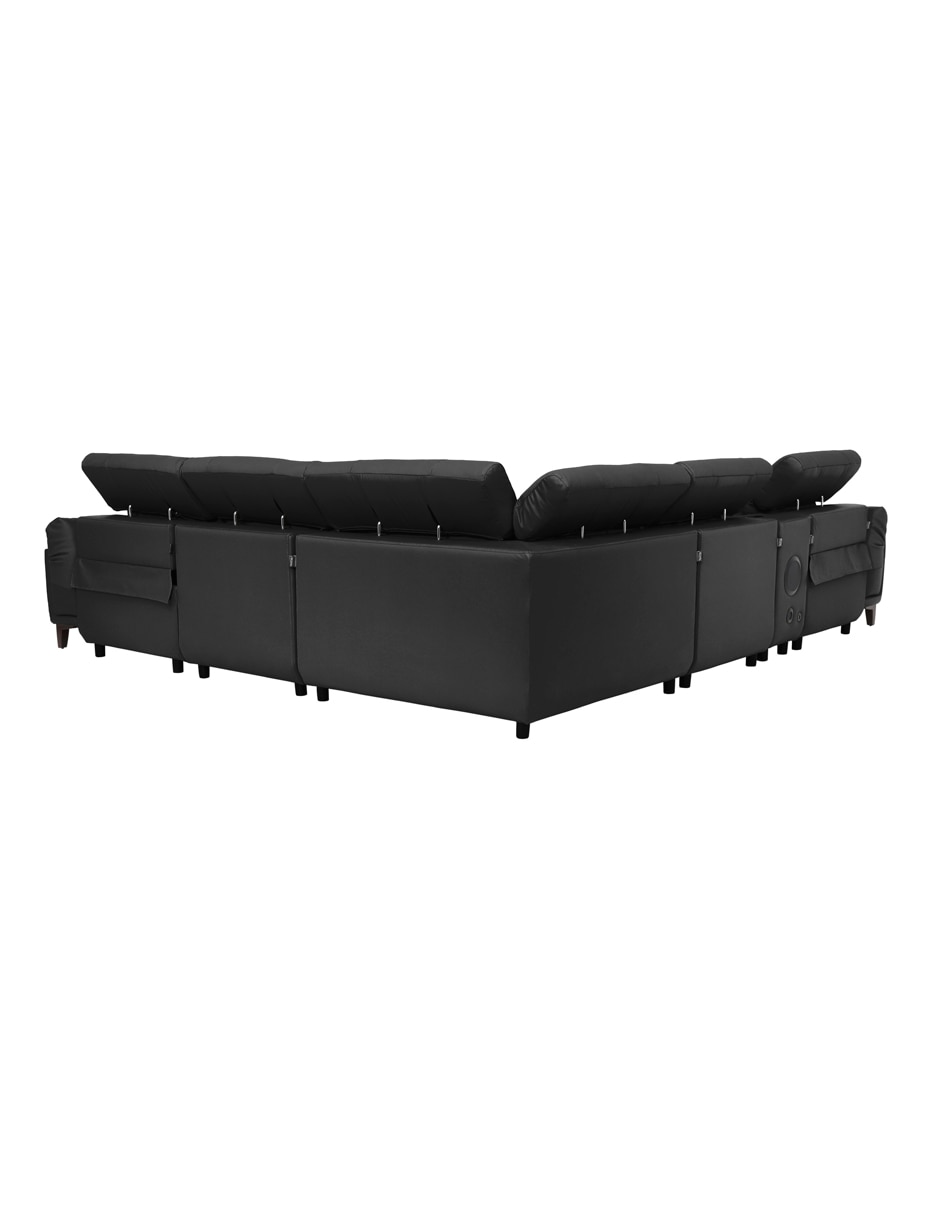 Sala modular sapri boal de piel y vinil
