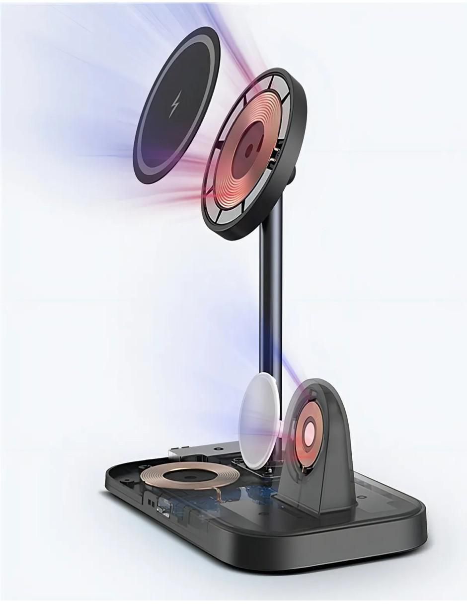 Estación de carga 3 en 1 Belug de 5 w usb tipo c