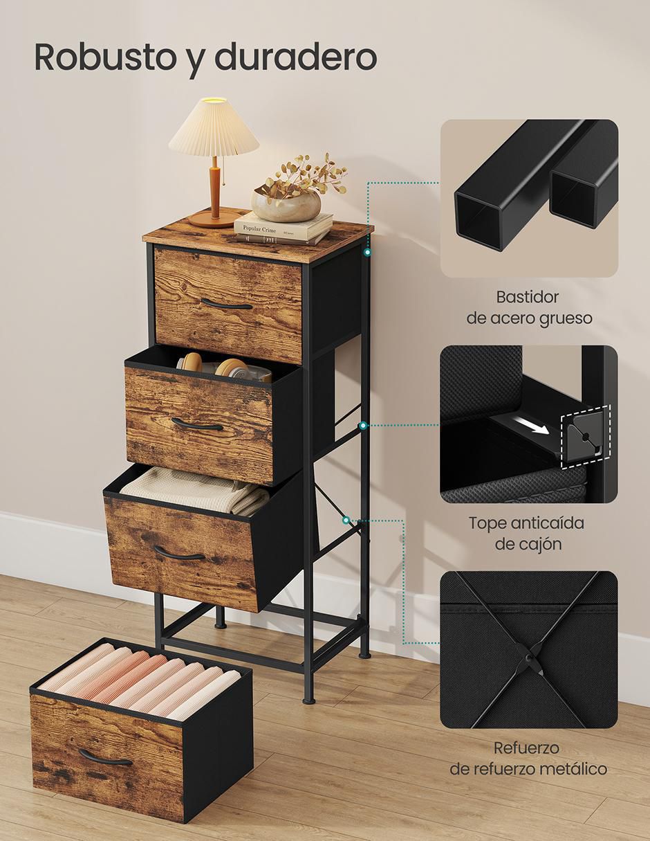 Cómoda Bellah de MDF