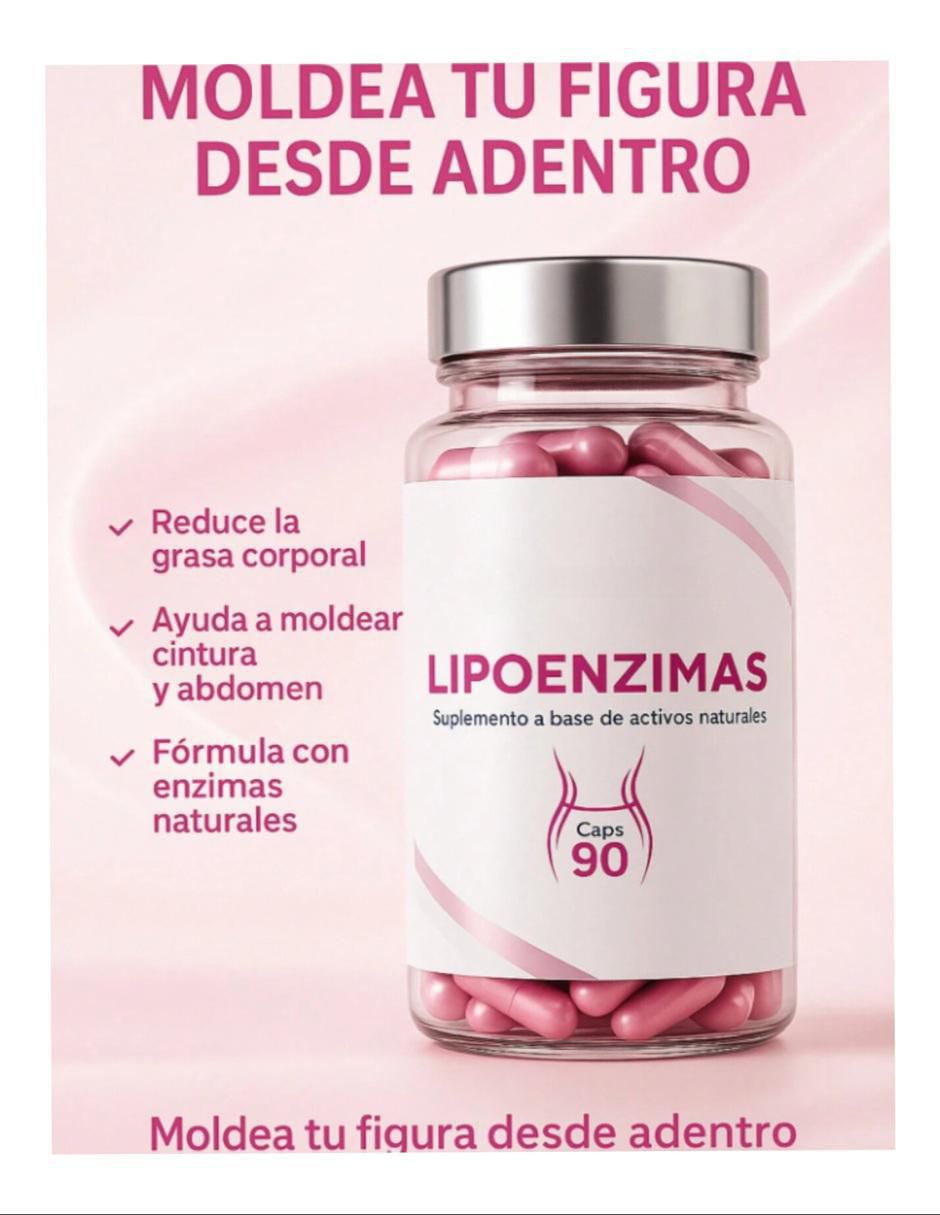 Lipoenzimas Natura con multivitaminico de 90 cápsulas