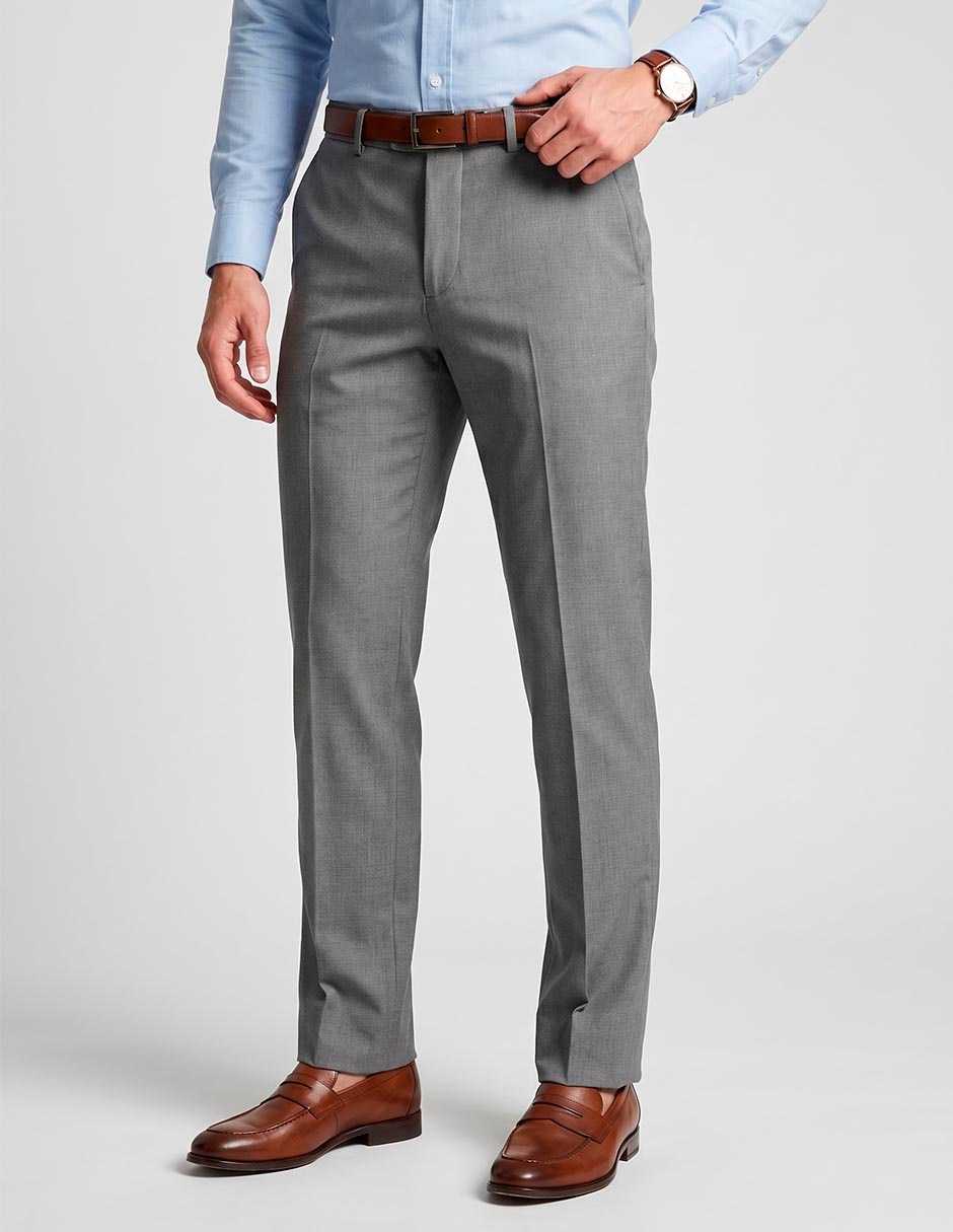 Pantalón de vestir slim para hombre
