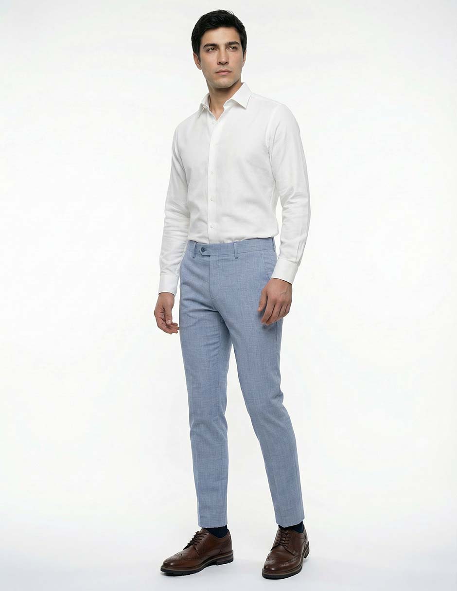 Pantalón de vestir slim para hombre 3