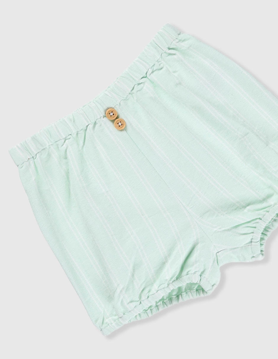 Conjunto casual de algodón para bebé niña