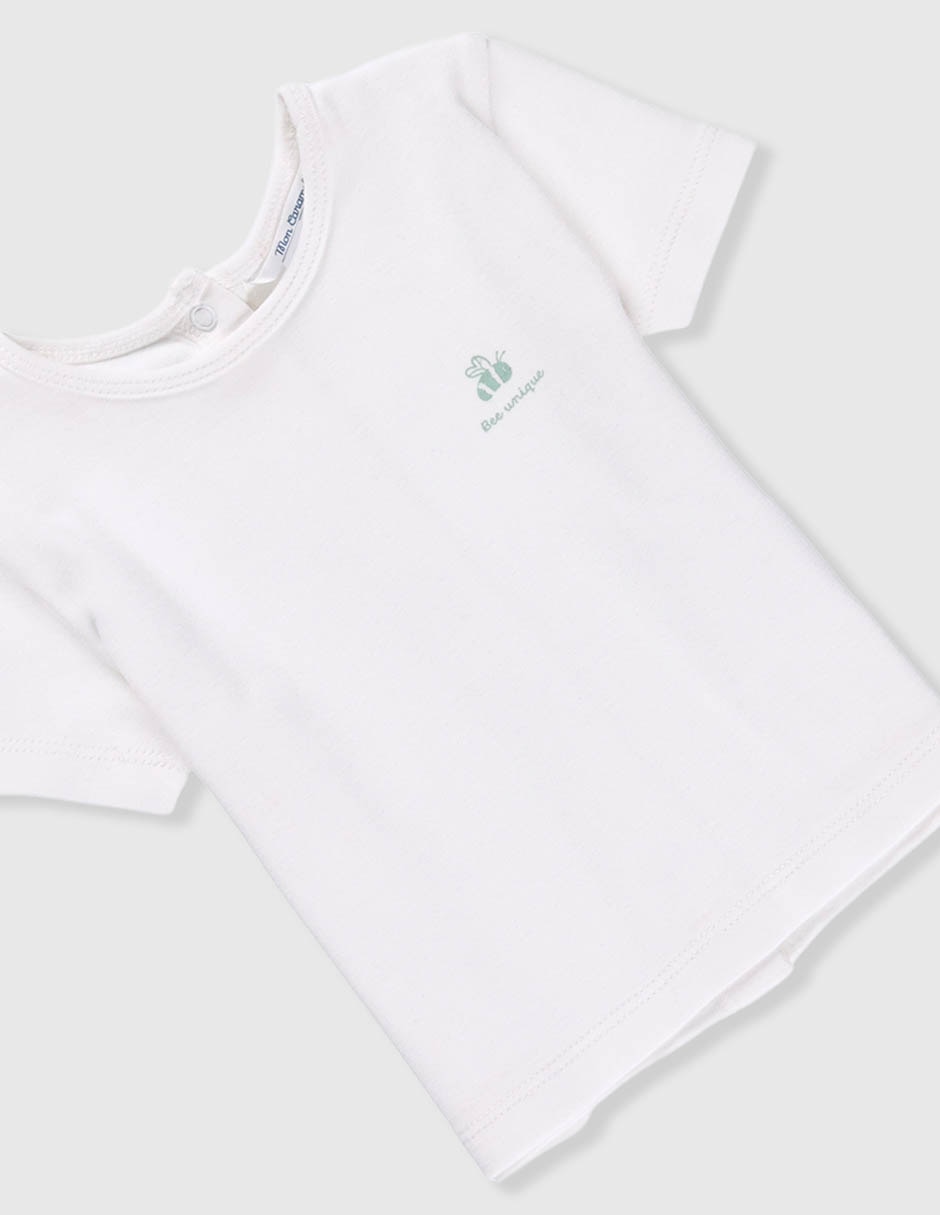 Conjunto casual de algodón para bebé niña