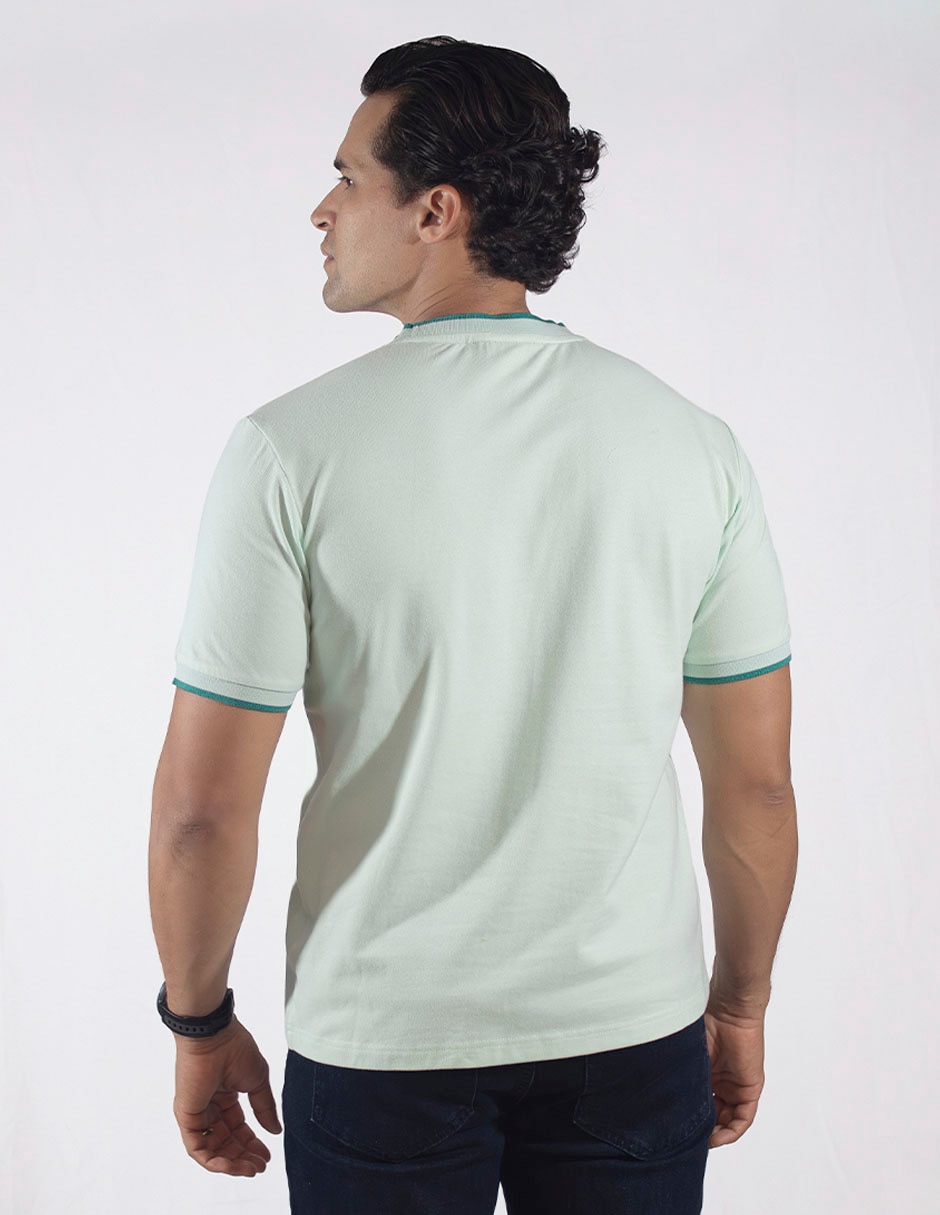 Playera cuello redondo para hombre 2