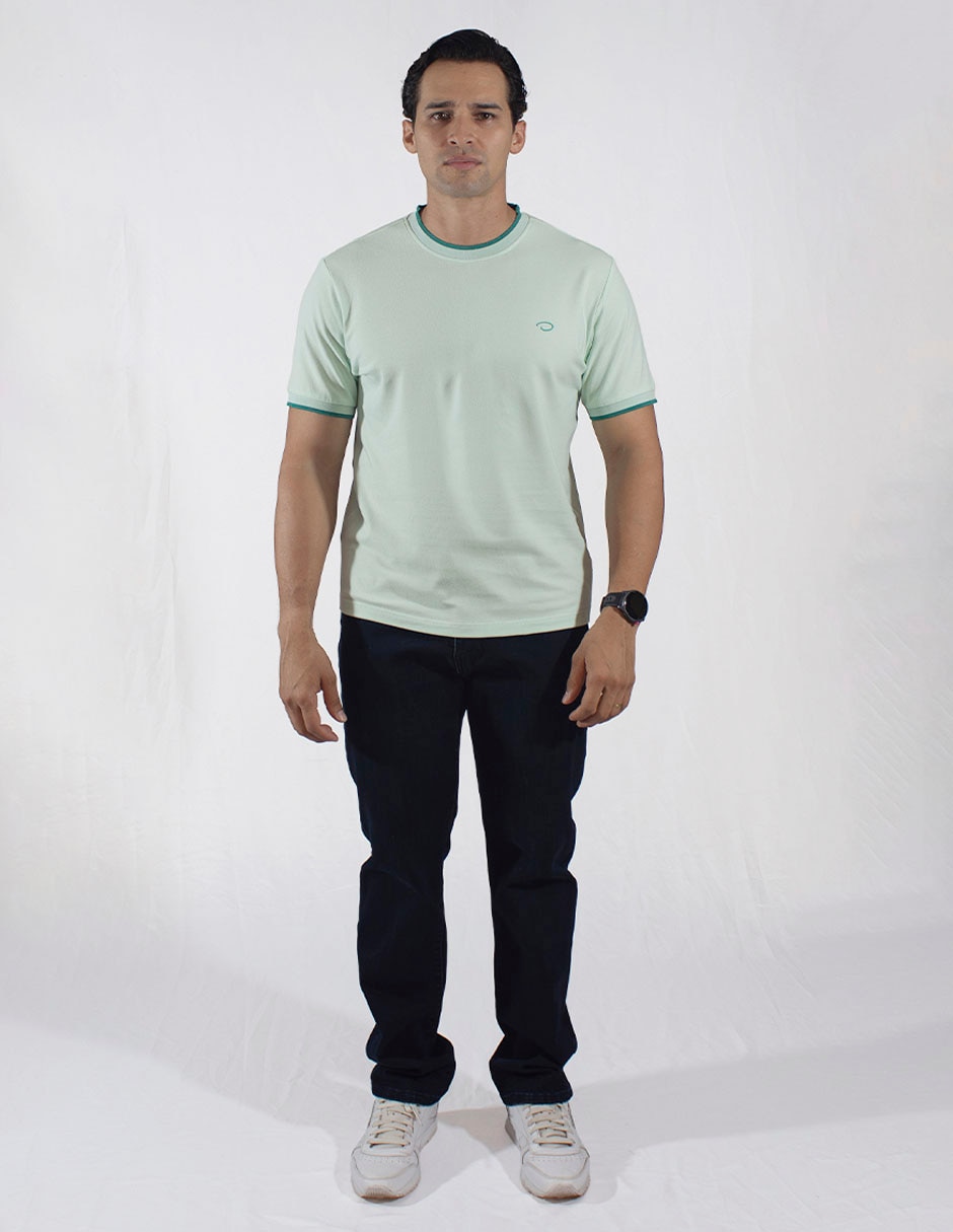 Playera cuello redondo para hombre 3