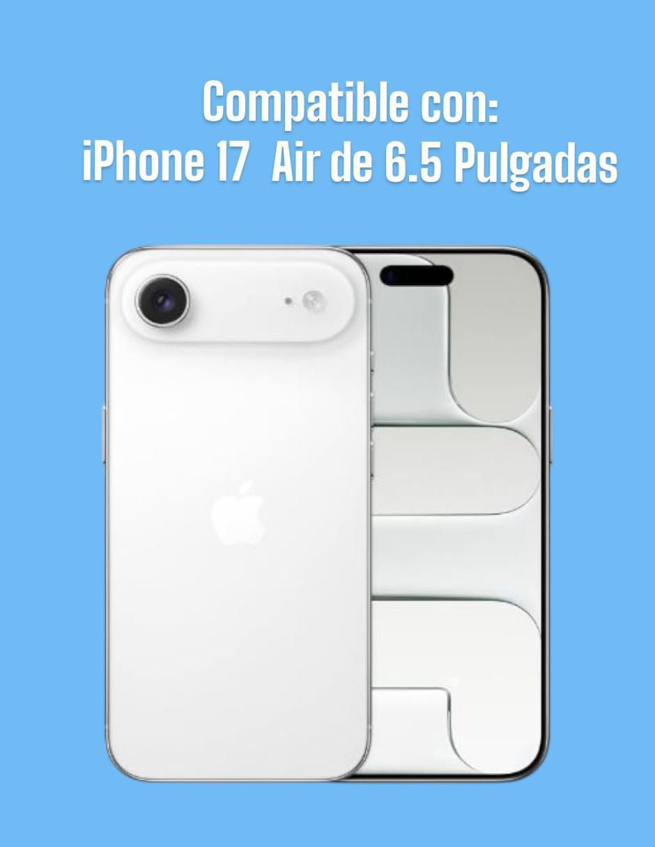 Funda para iphone 17 air de silicón 2