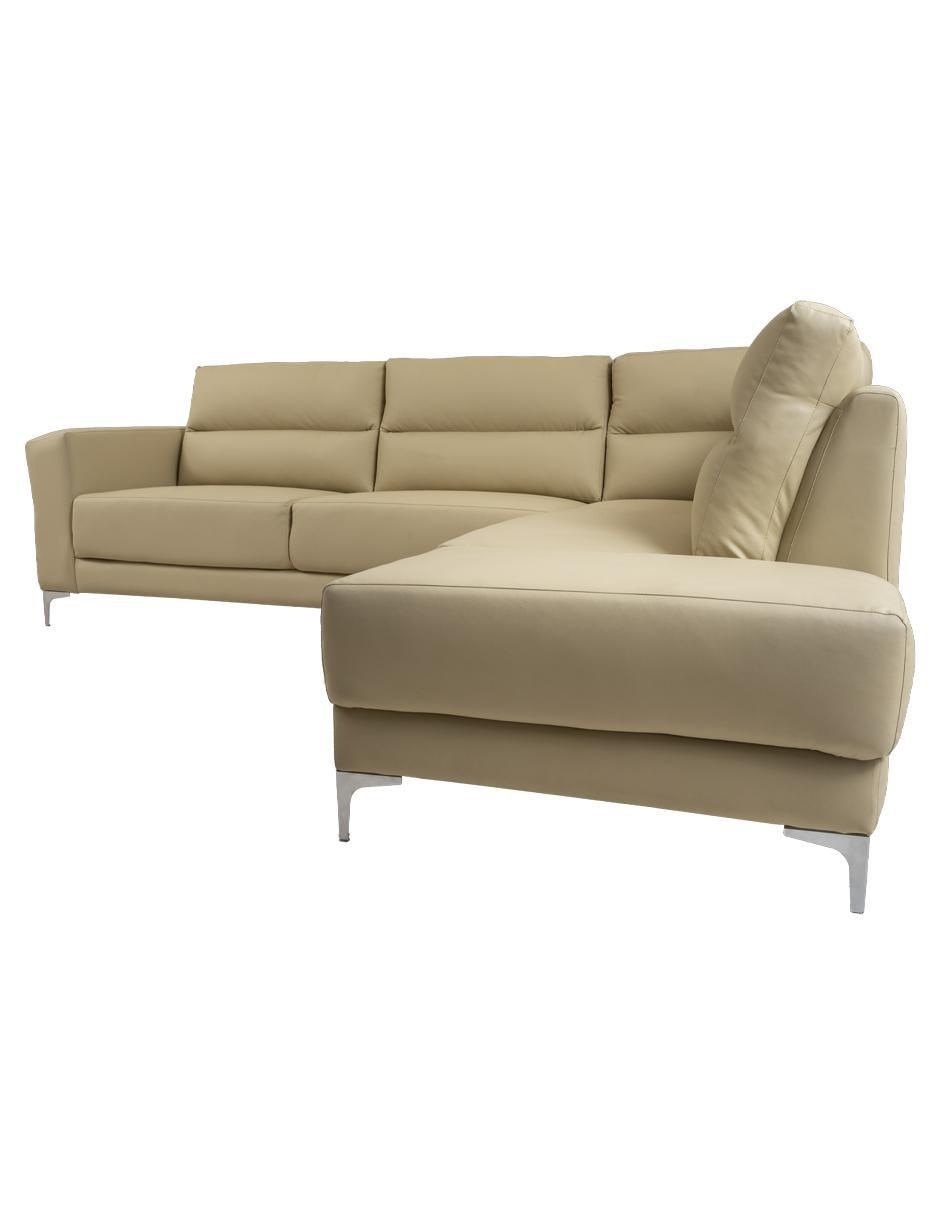 Chaise lounge dererecho Kessa de vinipiel