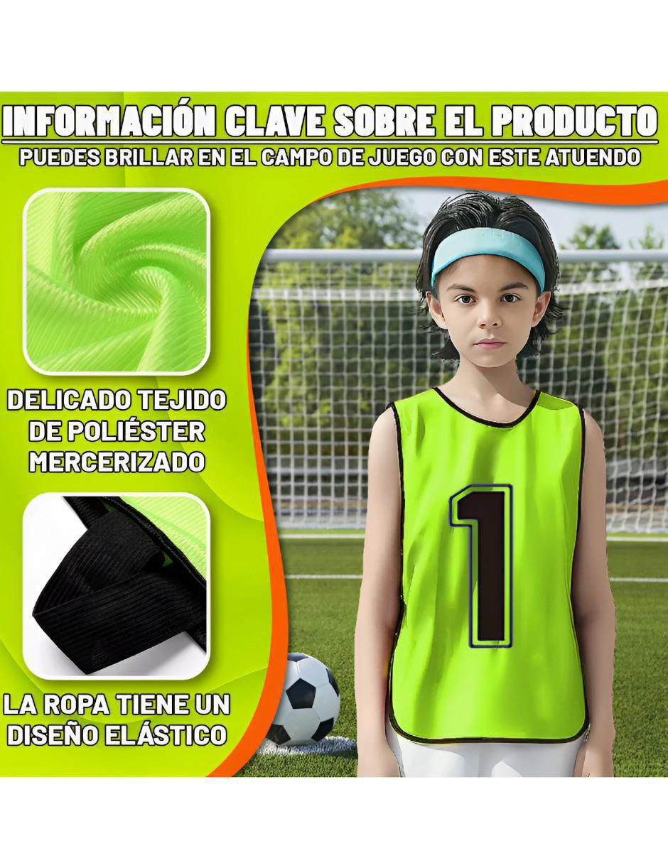 Set casaca de fútbol infantil 2
