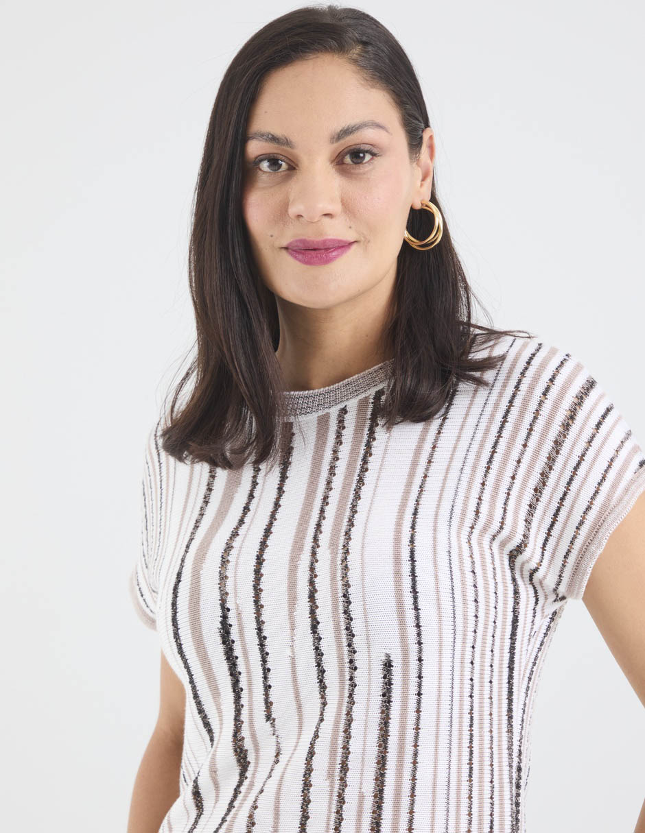 Blusa Vitos manga corta para mujer
