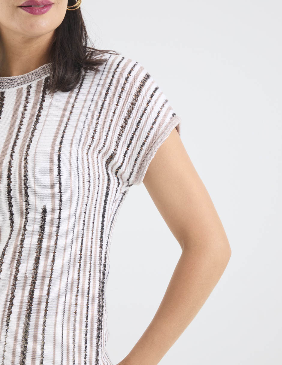 Blusa Vitos manga corta para mujer