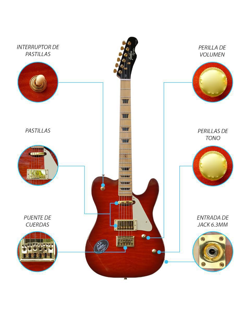 Kit de guitarra eléctrica Mk 4