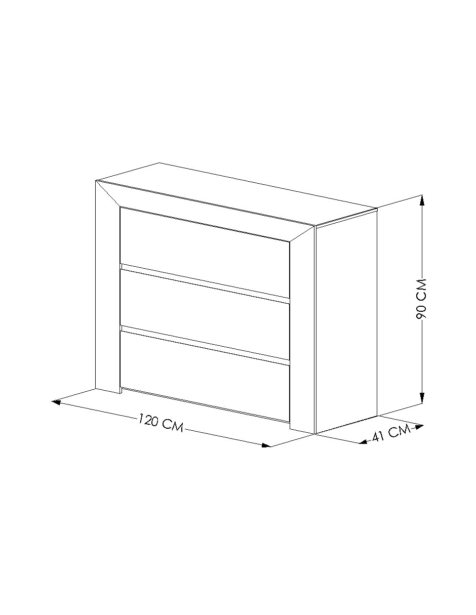 Set Recámara Dixy de MDF
