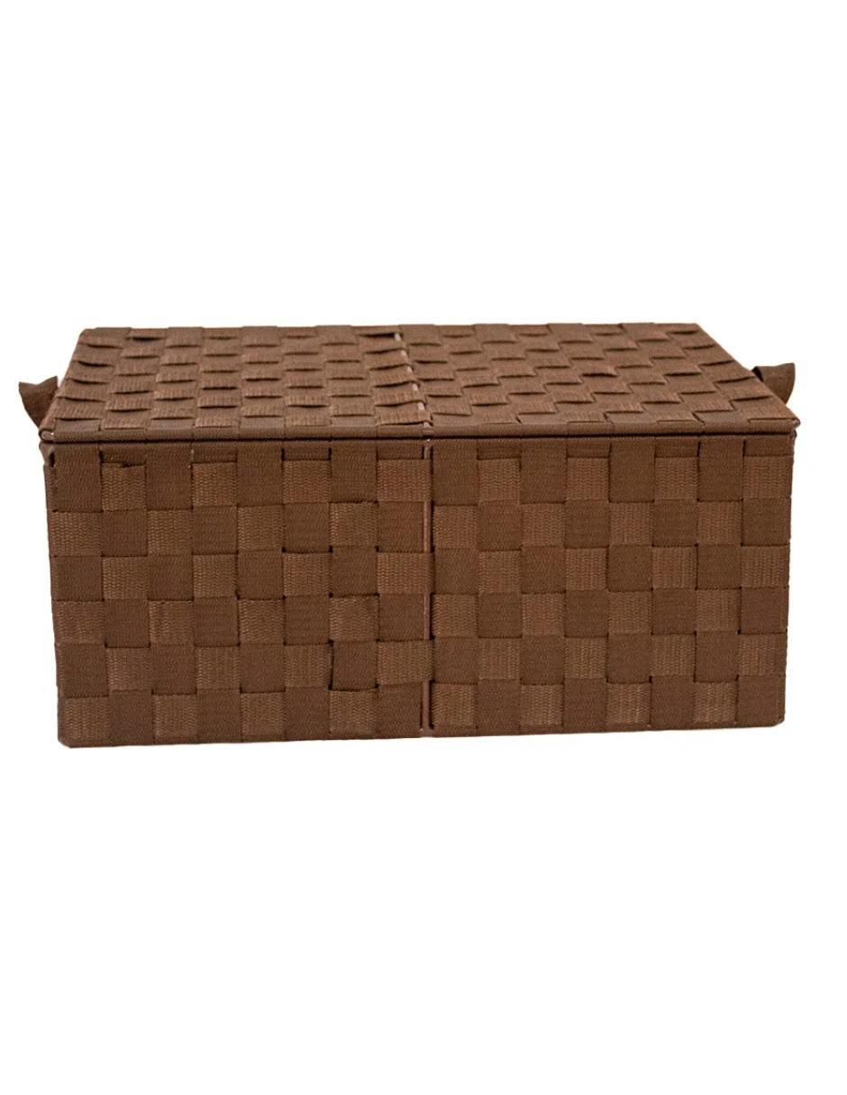 Canasta con forma rectangular Limpro de plástico