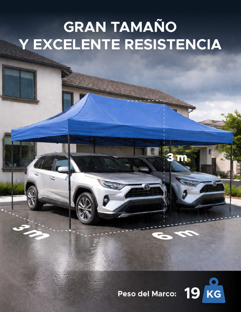 Carpa The Finix Ancho 6 m x Largo 3 m