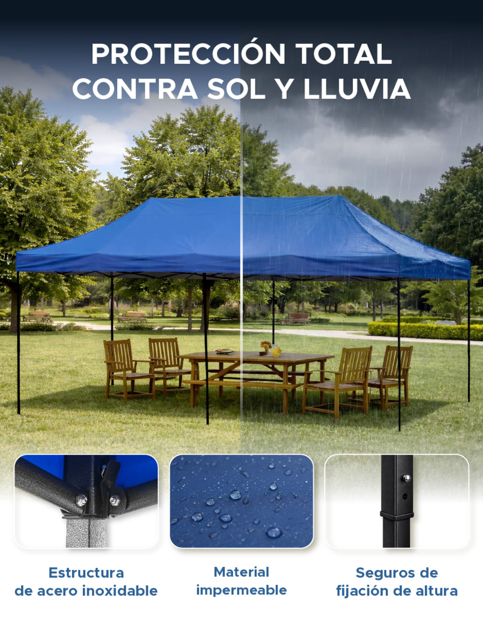Carpa The Finix Ancho 6 m x Largo 3 m