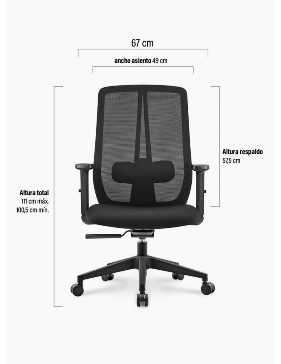 Silla de escritorio Ergonómica Operativa Form Design