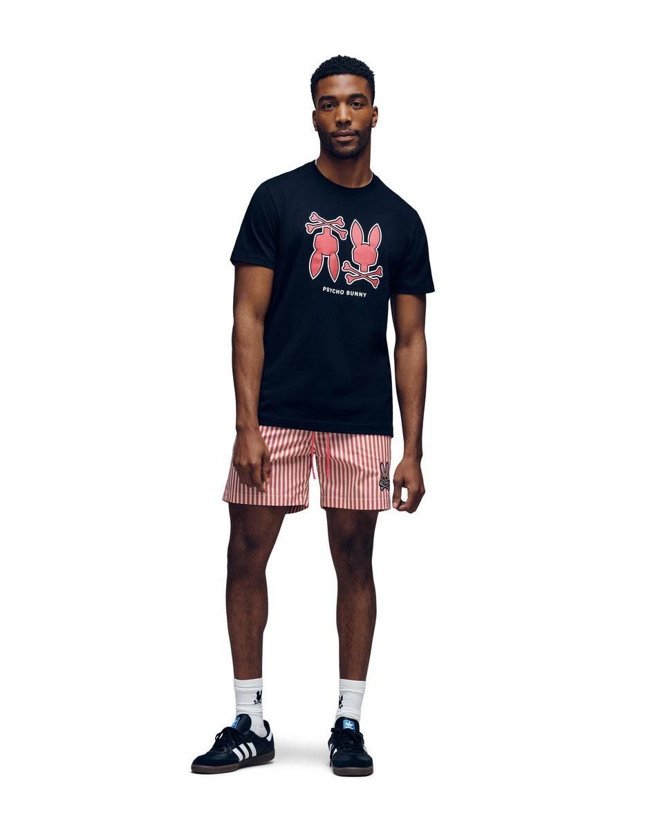 Playera Psycho Bunny FD25 cuello redondo para hombre