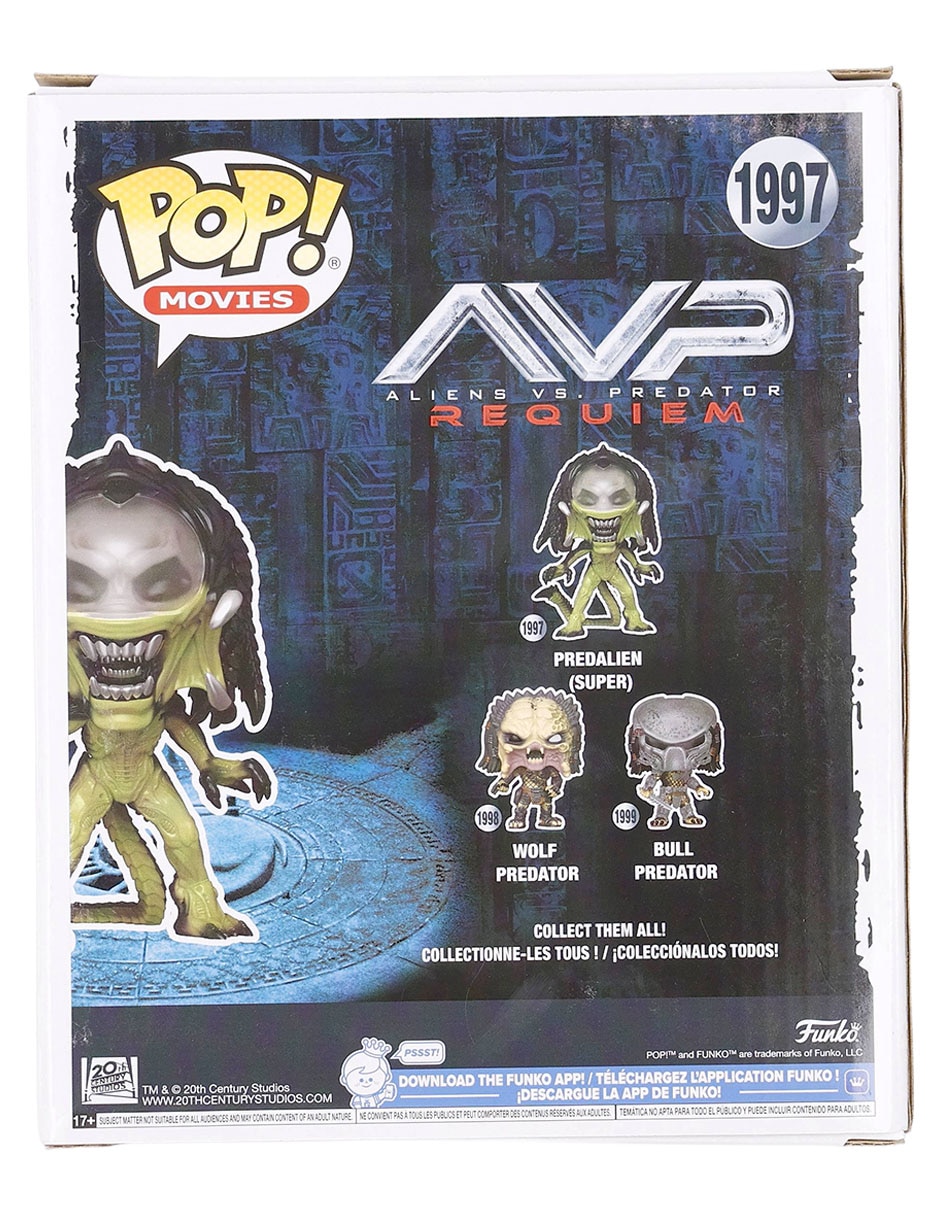 Funko Pop! Movies Avp Aliens Vs Predator Requiem Predalien 3