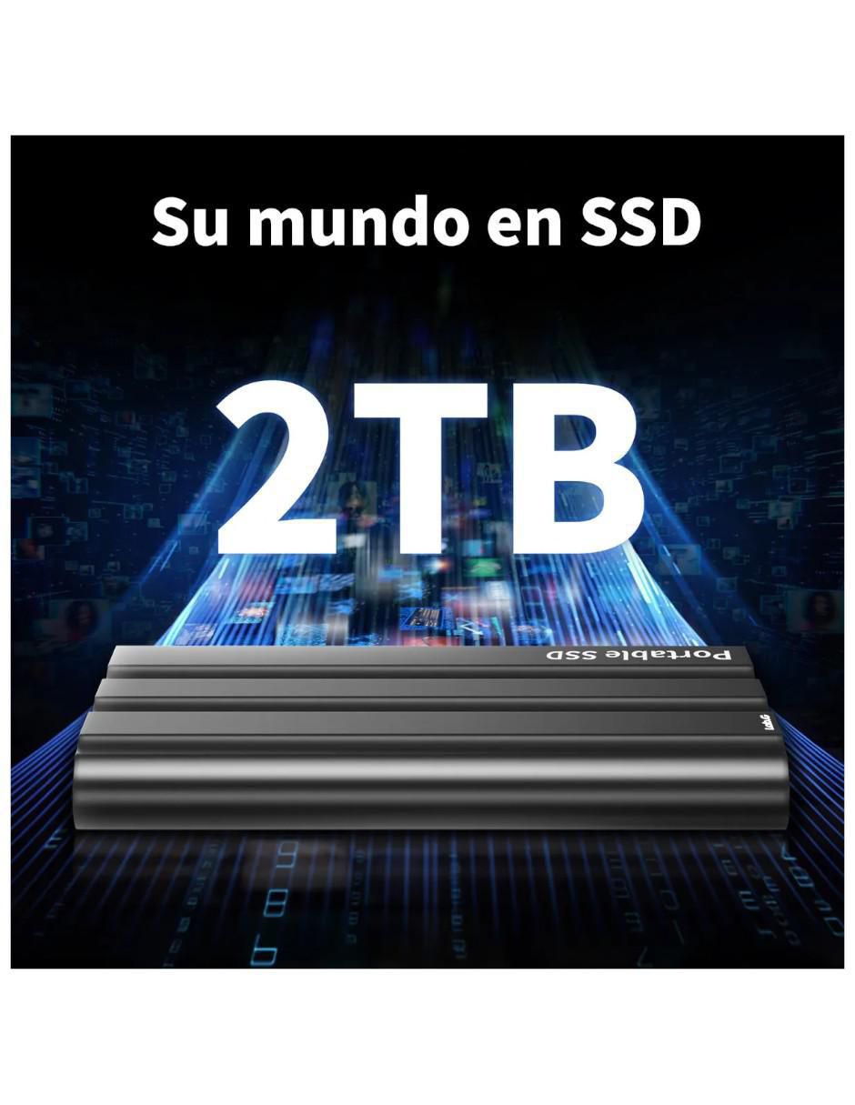 Disco duro externo Lab.G capacidad 2 TB
