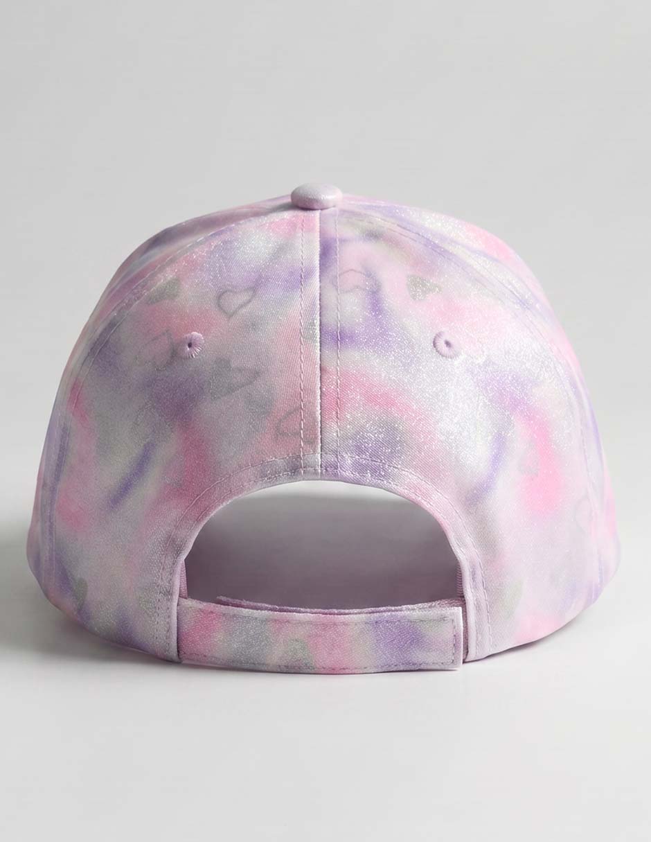 Gorra Visera Semicurva Velcro Para Niña