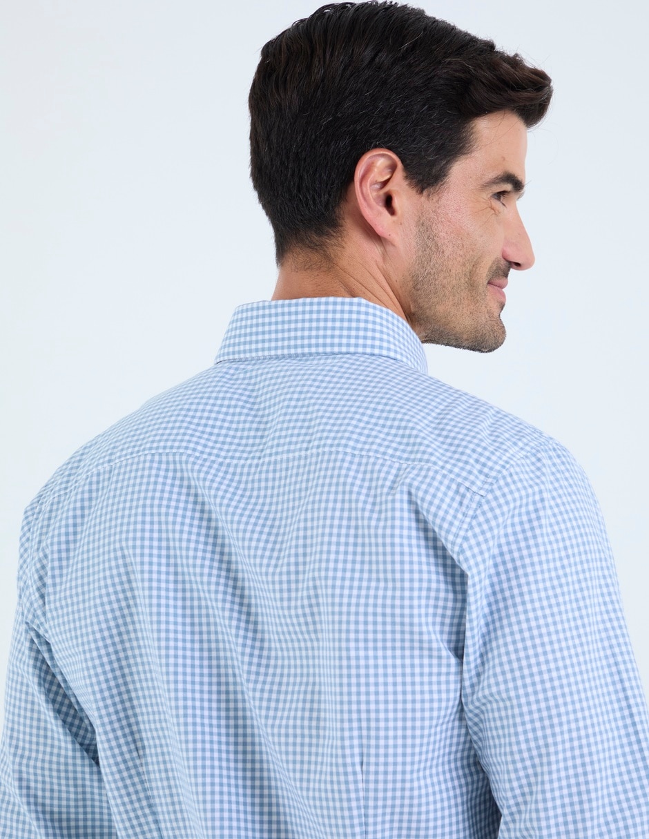 Camisa casual Dioro de algodón manga larga para hombre