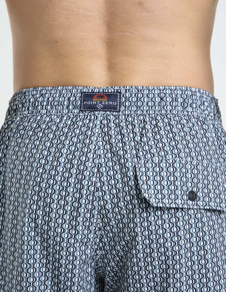 Traje de baño Point Zero con bolsillos para hombre