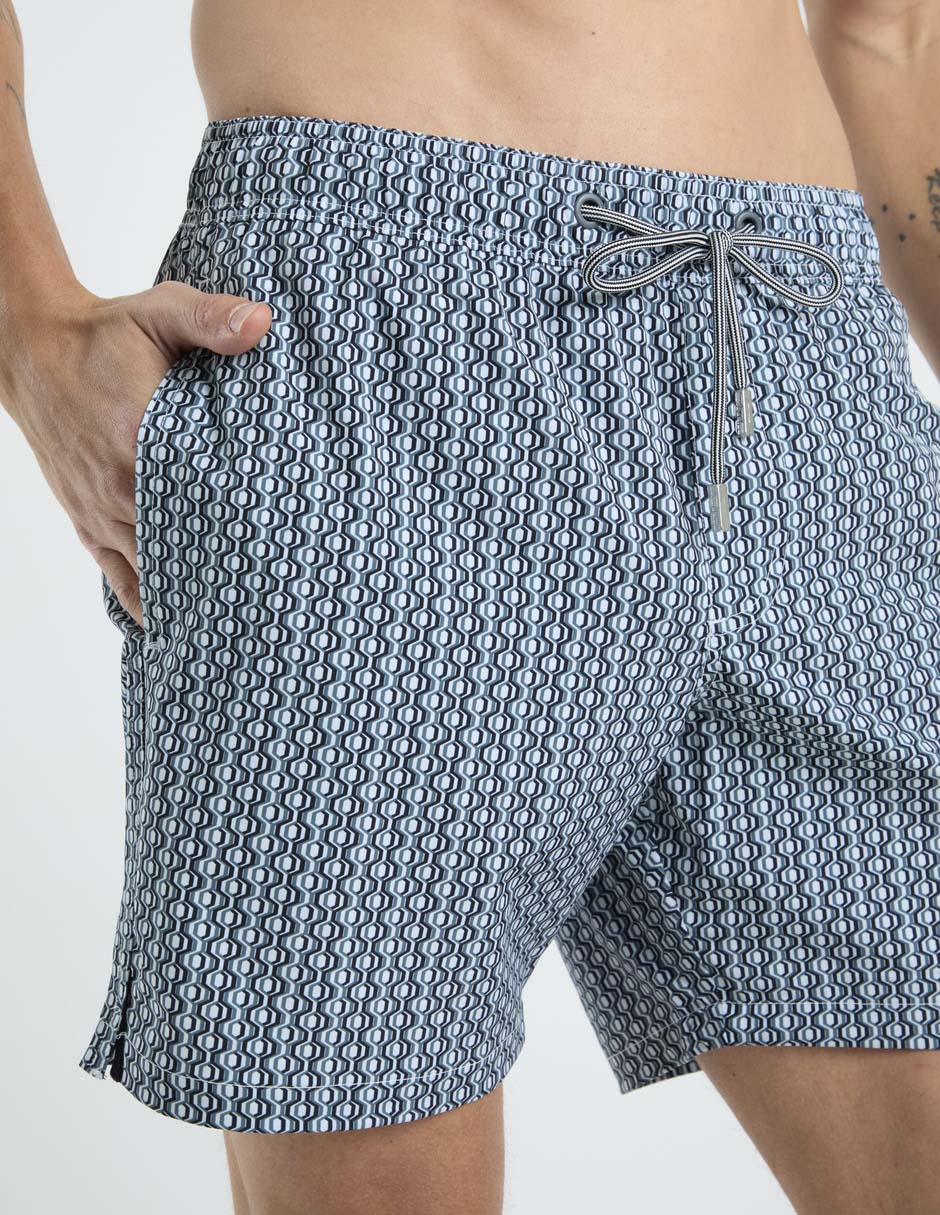 Traje de baño Point Zero con bolsillos para hombre