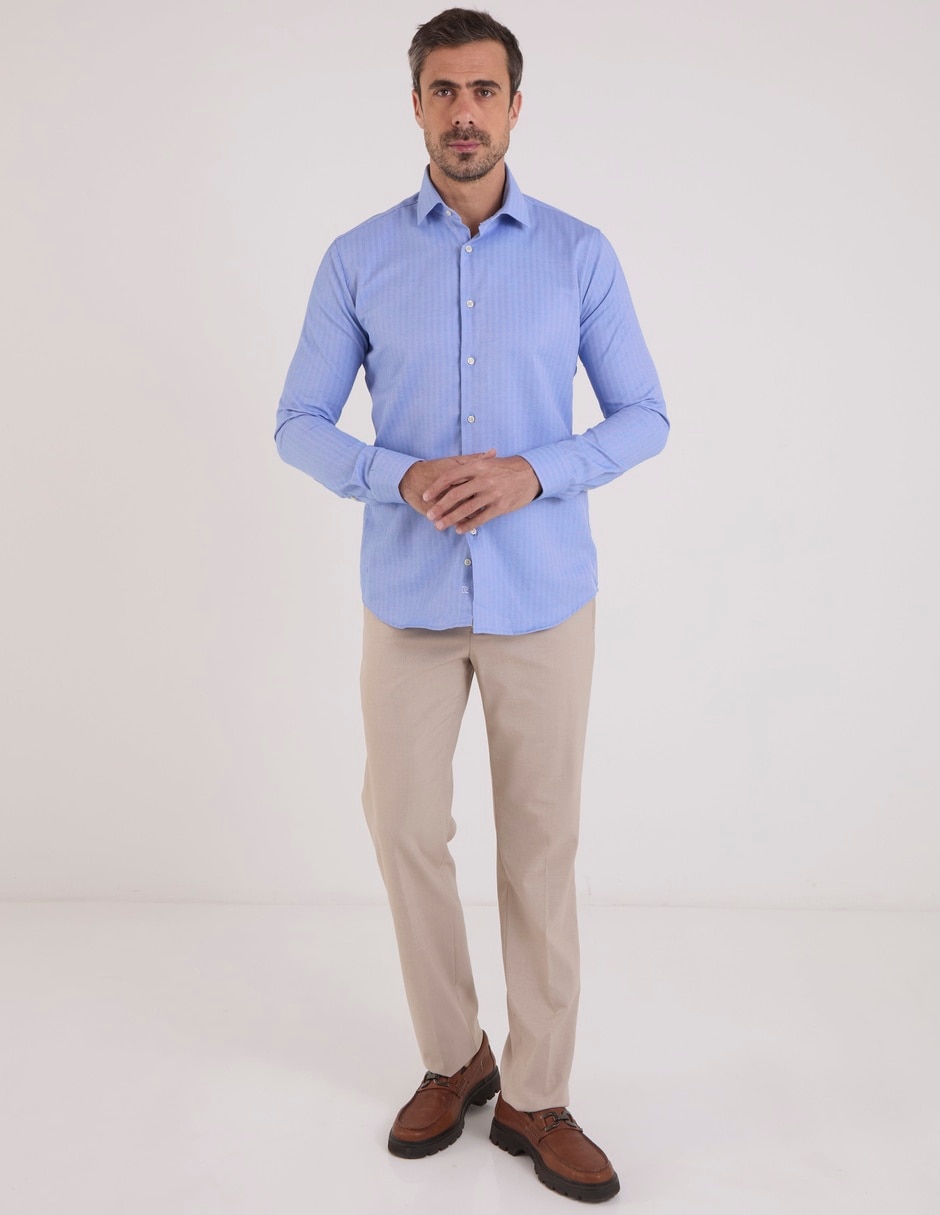 Pantalón de vestir slim para hombre 8