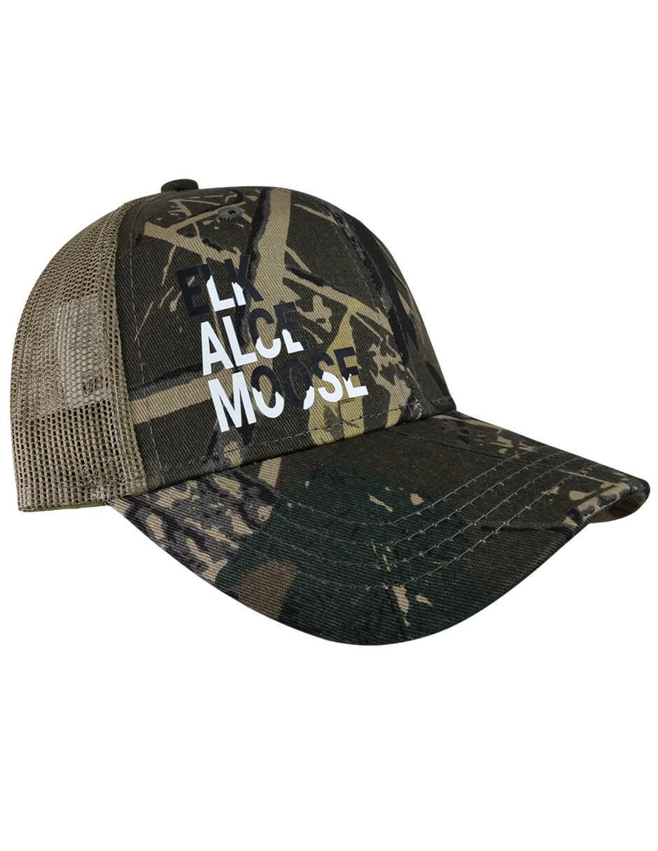 Gorra con visera curva velcro Elk, Alce, Moose para adulto 2