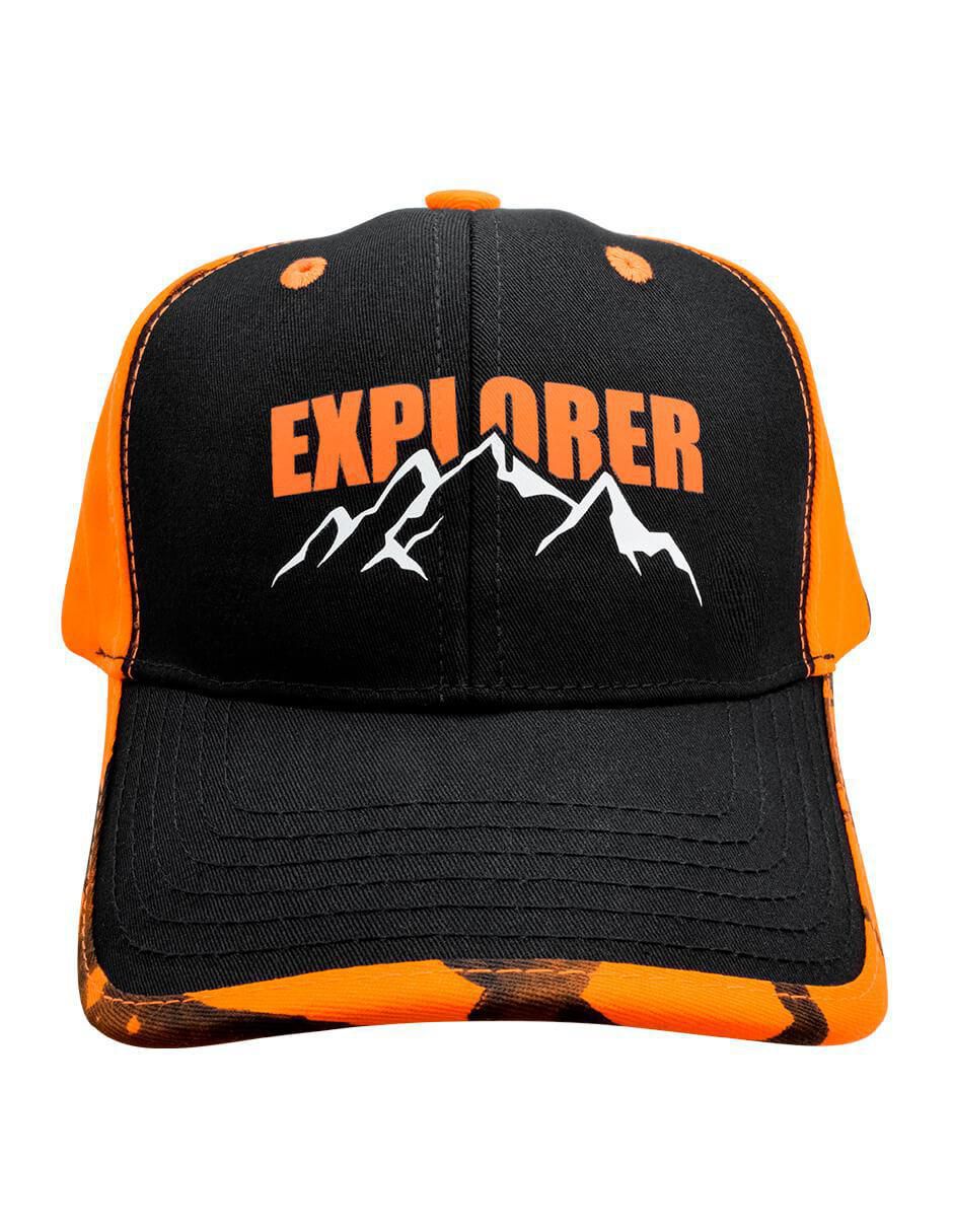 Gorra con visera curva velcro Explorer adulto 1