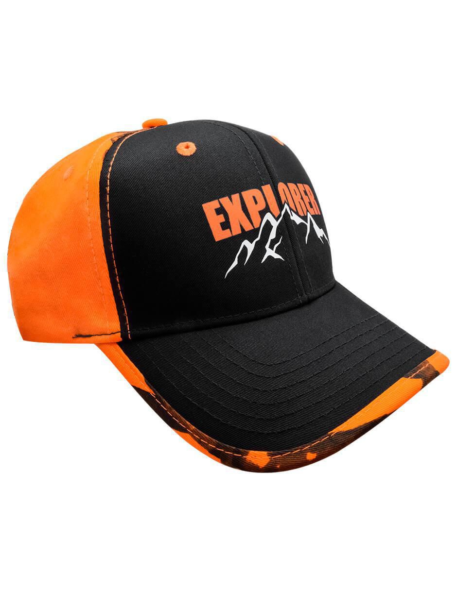 Gorra con visera curva velcro Explorer adulto 2