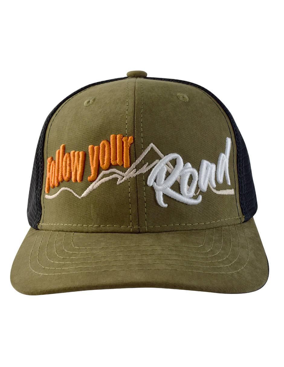 Gorra con visera curva snapback Follow Your Road para adulto 1
