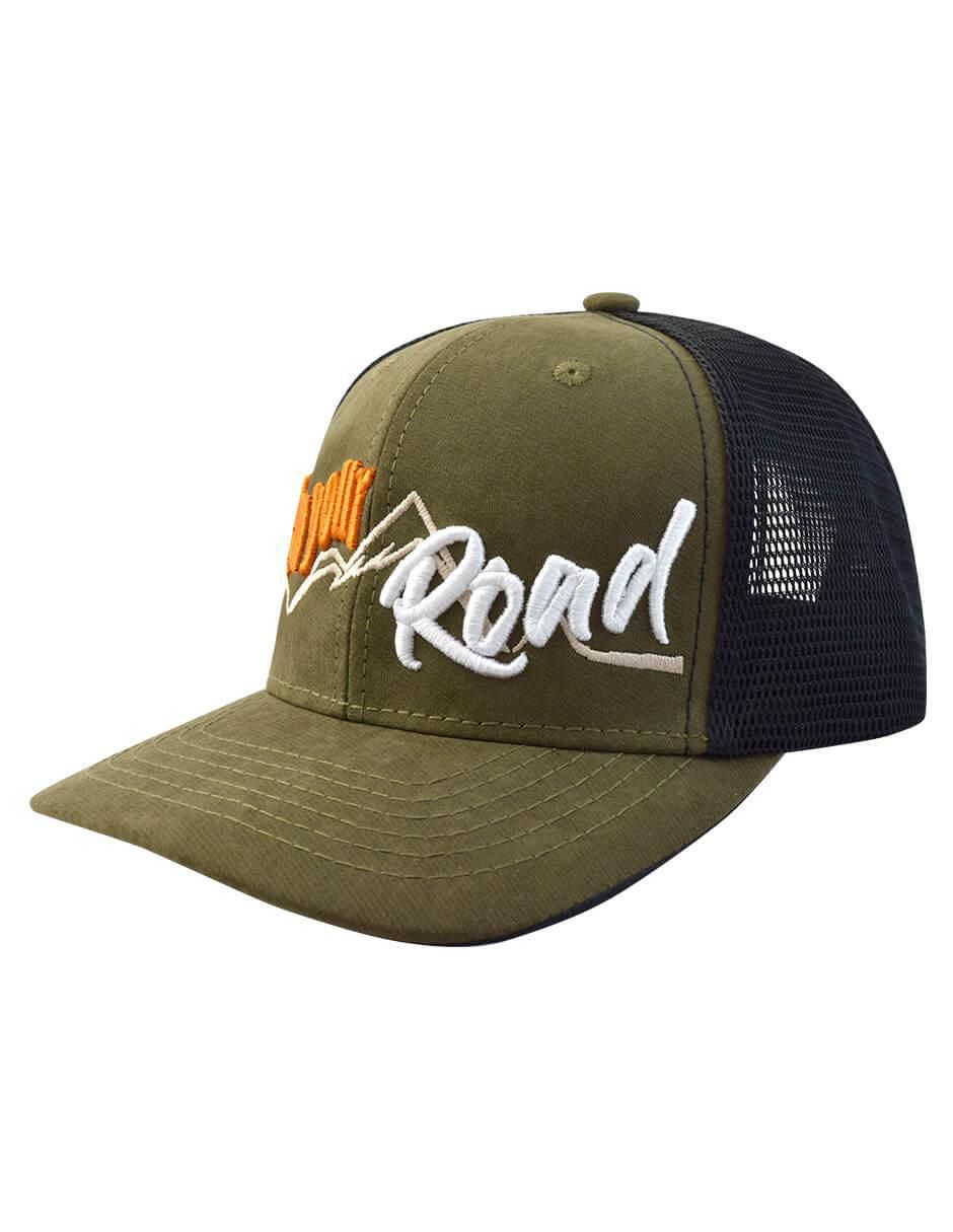 Gorra con visera curva snapback Follow Your Road para adulto 3