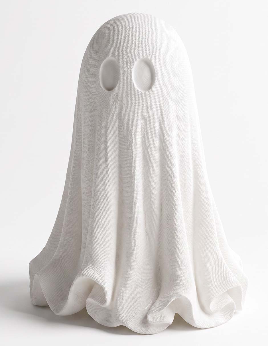Figura decorativa de Halloween Cementerium con forma de fantasma 1