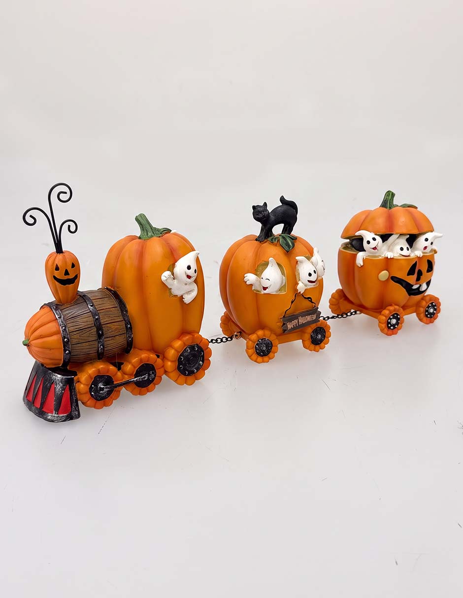 Figura decorativa de halloween con forma de calabazas 1